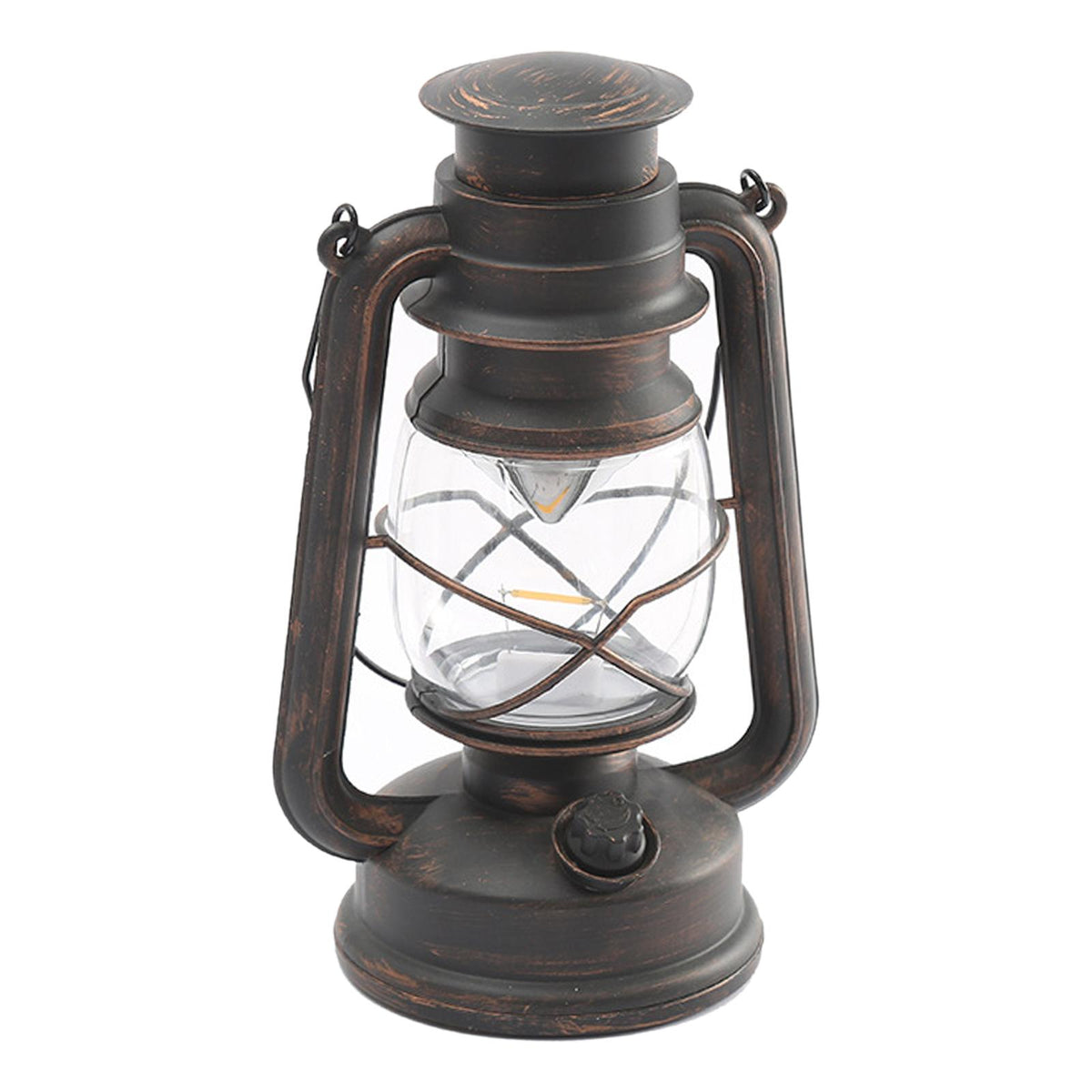 Maxbell Retro Style Oil Lantern Lamp Table Lamp Oil Lamps for Emergency Party Copper