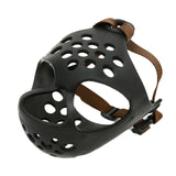 Maxbell Muzzle for Dog Comfortable Flat Faced Muzzle Lightweight Breathable Durable Head 33-37cm