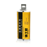 Maxbell Welding Glue Cold Weld Repair Metal Repair Agent for Cold Weld Casting 50ml Grey