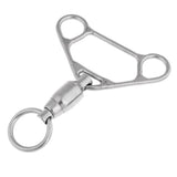 Maxbell Stainless Steel Kiteboarding Kitesurfing Control Bar Flag Out Swivel Ring