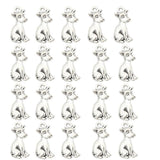 Maxbell 20 Pieces Dog Puppy Charms Pendant Finding Beads Making Accessories Craft