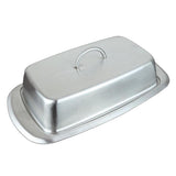 Maxbell Stainless Steel Butter Dish Serving Tray stainless steel  with lid Style03