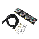 Maxbell Motorbike Carburetor Fuel Vacuum Gauge Balancer Synchronizer Tool Kit Black