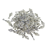 Maxbell 50pcs Cat Paw Pendants Peace Love Heart Diamond Hanging Decor peace symbol