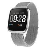 Maxbell Bluetooth Smart  Phone Watch Silver Steel