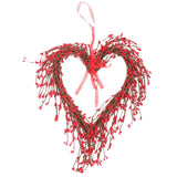 Maxbell Creative Heart Wreath Adornment Garland for Living Room Home Decoration