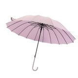 Maxbell 16 Ribs Automatic Open Umbrella Windproof for Outdoor Activities Camping Violet