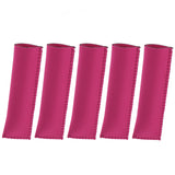 Maxbell 5pcs Rose Neoprene Icy Pole Holder Ice Lolly Sleeve Keep Hands Warm Kitchen Dining