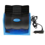 Max Car Truck Cooling Air Fan 12V 2 Speed Silent Cooler Fan w/ Cigarette Lighter