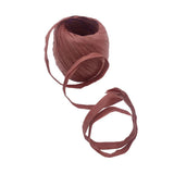 Maxbell 20m/Roll Raffia Paper Ribbon Gift Package String Scrapbooking burgundy red