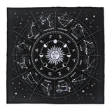 Max Divination Tarot Table Cloth Starry Sky Constellation Soft Tapestry 19.29in