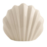 Maxbell Creative Flower Vase Planter Pot Ornament Artistic for Desk Office Decor White