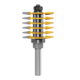 Maxbell Finger Joints Routers Bit Woodworking Milling Cutter for Tables Frames Shelve 12.7mm