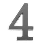 Max Maxb Metal House Door Plaque Address Number Digit Figure Plaque Street Sign 4