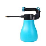 Maxbell Garden Watering Mist Sprayer Rechargeable Adjustable Spout Mist Spray Bottle Blue