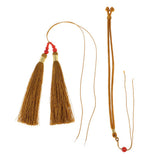 Max Handmade Silk Tassels Decor Pendant Key Chains Bag Accessories Khaki