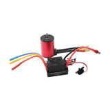 Maxbell S3650 Brushless Motor with 60A Brushless ESC for 1/10 RC Car 1:10/ 1/8/1/10 4300kv