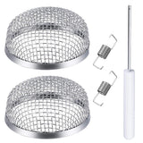 Maxbell Marine RV Furnace Insect Screen Net Stainless Steel Ventilation Mesh Cover