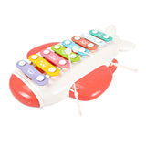 Maxbell Xylophone with Mallets Preschool Kindergarten Valentine's Day Gifts for Kids Red