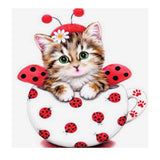 Maxbell 5D Diamond Embroidery Painting Cross Stitch Kit Animal for Home Decor Cat