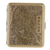 Max Men's Cigarette Case Holder with Box for 20pcs Vintage Metal Cigarette Box F
