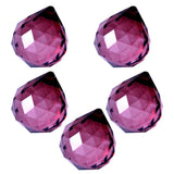 Max 5 Pieces Beaded Hanging Room Divider Door Window Curtain Beads Grape Purple - Aladdin Shoppers