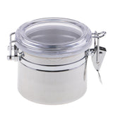 Max Stainless Steel Pipe Tobacco Tin Can Humidifier Humidor Box Pot Capacity C