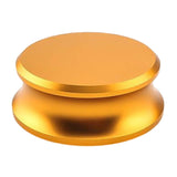 Maxbell Turntable Disc Record Stabilizer Level Record Pad for HiFi Record Player Golden