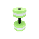 Maxbell Aquatic Dumbbell EVA Water Dumbbell for Pool Water Aerobics Workouts Green