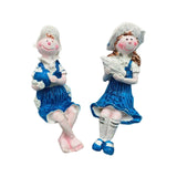 Maxbell Mediterranean Style Statue Decor Shelf Craft Decorative Sailboat Home Model