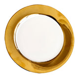 Max Golden European Style Ceramic Plate Dessert Beef Steak Spaghetti Plate