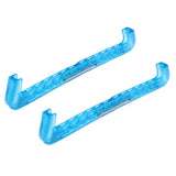 Maxbell 2pcs Soft Plastic Ice Hockey Figure Skate Blade Guard Cover Protector Blue