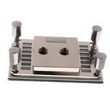 Max PC CPU Water Cooling Block Waterblock Copper Base Cool Inner Channel-Silver