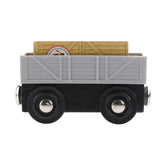 Maxbell Wooden Magnetic Train Carriage for Toy Trains Accessories Wood Carriage