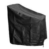 Maxbell Boat Seat Cove Waterproof Kayak Center Console Lounge Covers Raincoat Black