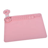Maxbell Paint Brush Cleaner Painting Brush Washing Bucket for Drawing Indoor Outdoor Pink＋Paint Pad