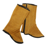 Max Artificial Leather Leg warmer Weld Heat insulation Protection Yellow