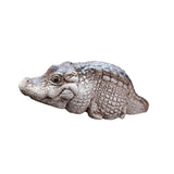 Maxbell Mini Alligator Sculpture Resin Tea Pet Miniature Cute Decoration for Bedroom