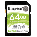 Maxbell Kingston new Memory Card Flash Card SD Memory For Camera 64GB