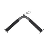 Maxbell V Shaped Tricep Press Down Bar Cable Machine Handle Attachment for Gym