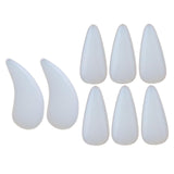 Maxbell 8Pcs Durable Guitar Finger Pick Plectrums Slide Musical Instrument for Banjo S
