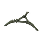 Maxbell Portable Gas Tank Bracket Bottle Shelf Stove Tools Foldable for BBQ Fishing Green