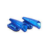 Maxbell 2Pcs Car Deer Whistles Avoids Collisions for Vehicles Motorcycle Truck Blue