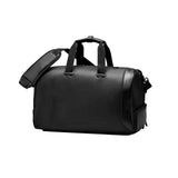 Maxbell Gym Bag Breathable Weekender Overnight Tote Carry On Bag Duffel Bag for Yoga black