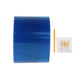 Maxbell Double Sided Tape Reusable Bubble Balloons Blowing Tape for Pinch Toy Making Blue 300cmx5cm