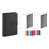 Maxbell Money Planner Waterproof Personal Expense Financial Journal Debt Tracking black