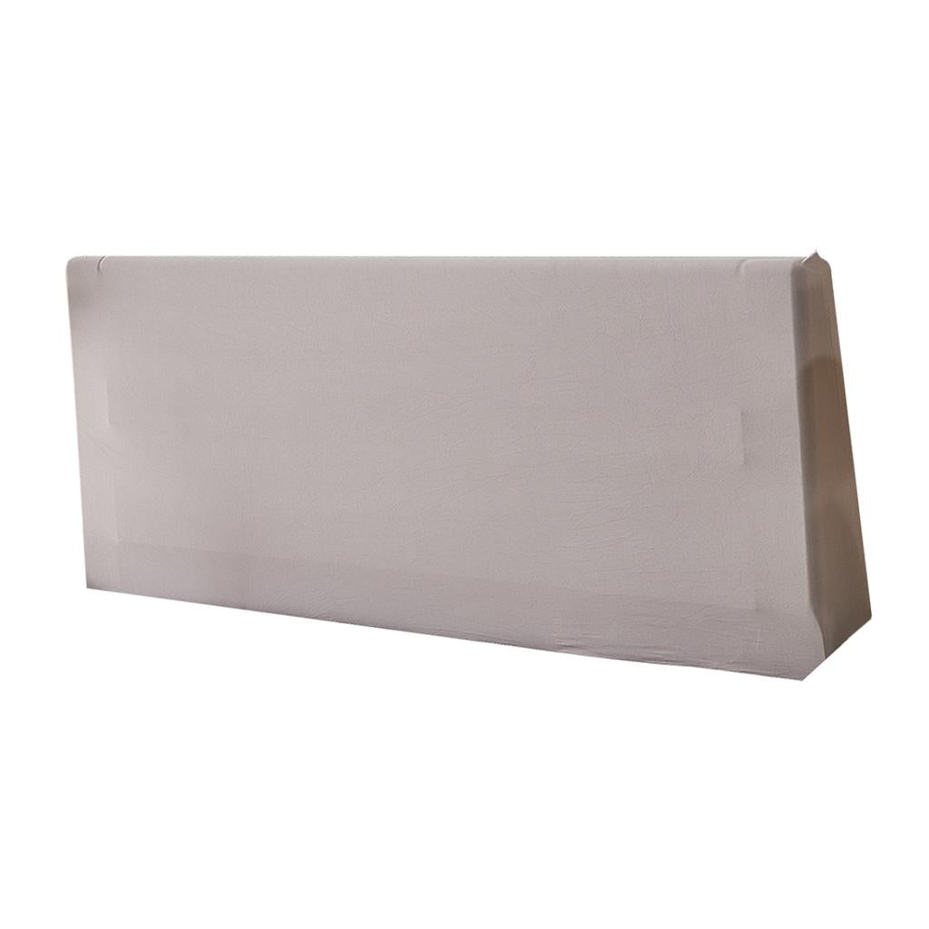 Max Dustproof Stretchy Bedroom Bed Headboard Cover Protector 200cm Light Grey