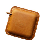 Maxbell Soft Retractable Measuring Tapes PU Leather Handmade Accurate for Nursing Brown