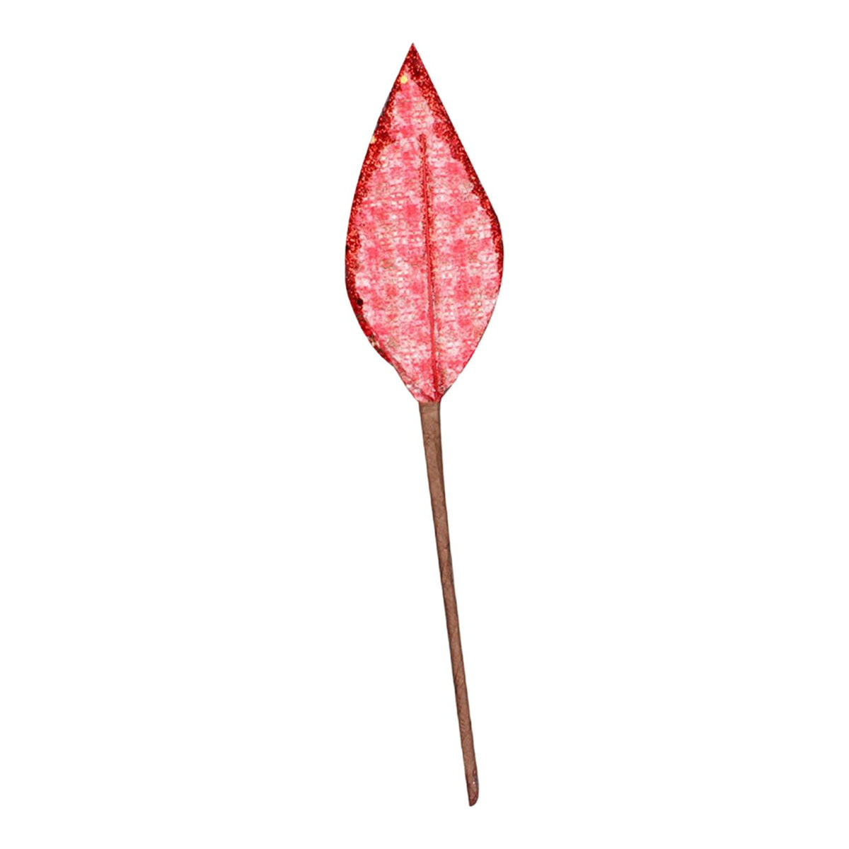 Maxbell Glitter Simulated Flowers Decoration for Christmas Tree Wreath Garland Decor Style D