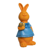 Maxbell Rabbit Bunny Figurine Crafts Sculpture Gift Decorative Cabinet Lawn Style A